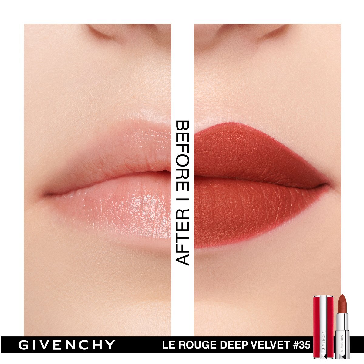 LE ROUGE DEEP VELVET (LABIAL MATE ULTRAPIGMENTADO)