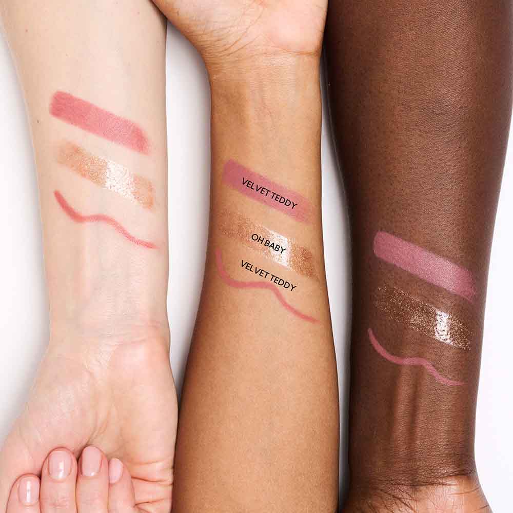 M&middot;A&middot;C SPRING FOR TEDDY LIP TRIO (SET DE LABIOS)