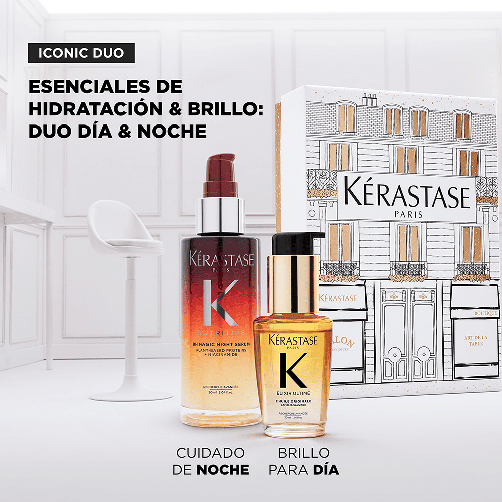 BUNDLE ELIXIR ICONICS KERASTASE (ACEITE Y SÉRUM CAPILAR)