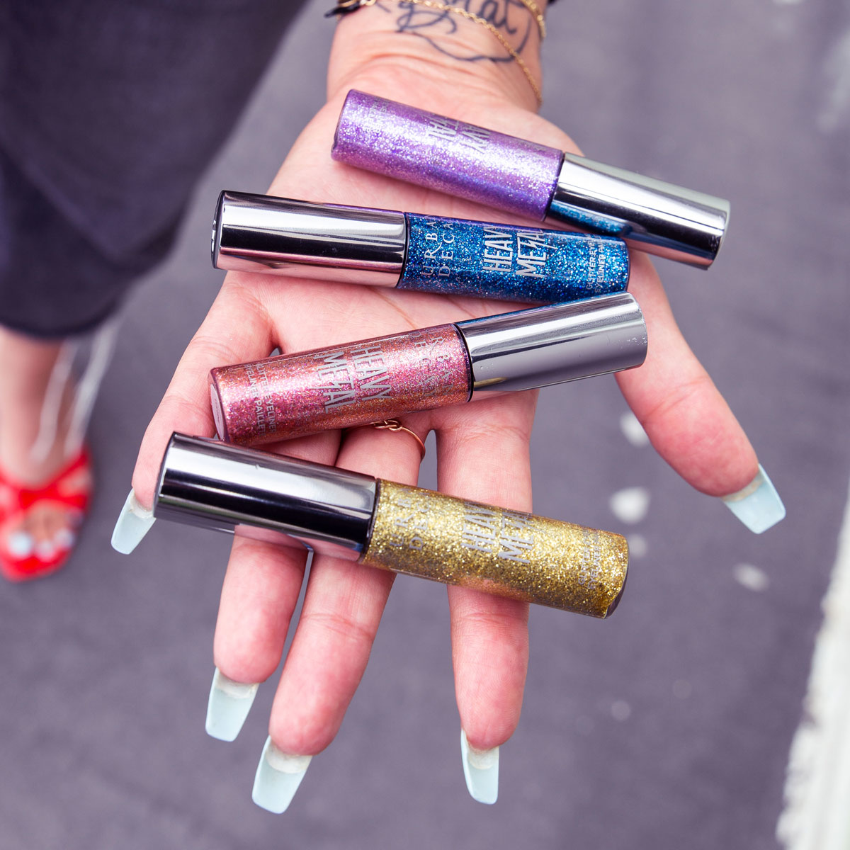 HEAVY METAL GLITTER EYELINER (DELINEADOR L&Iacute;QUIDO)