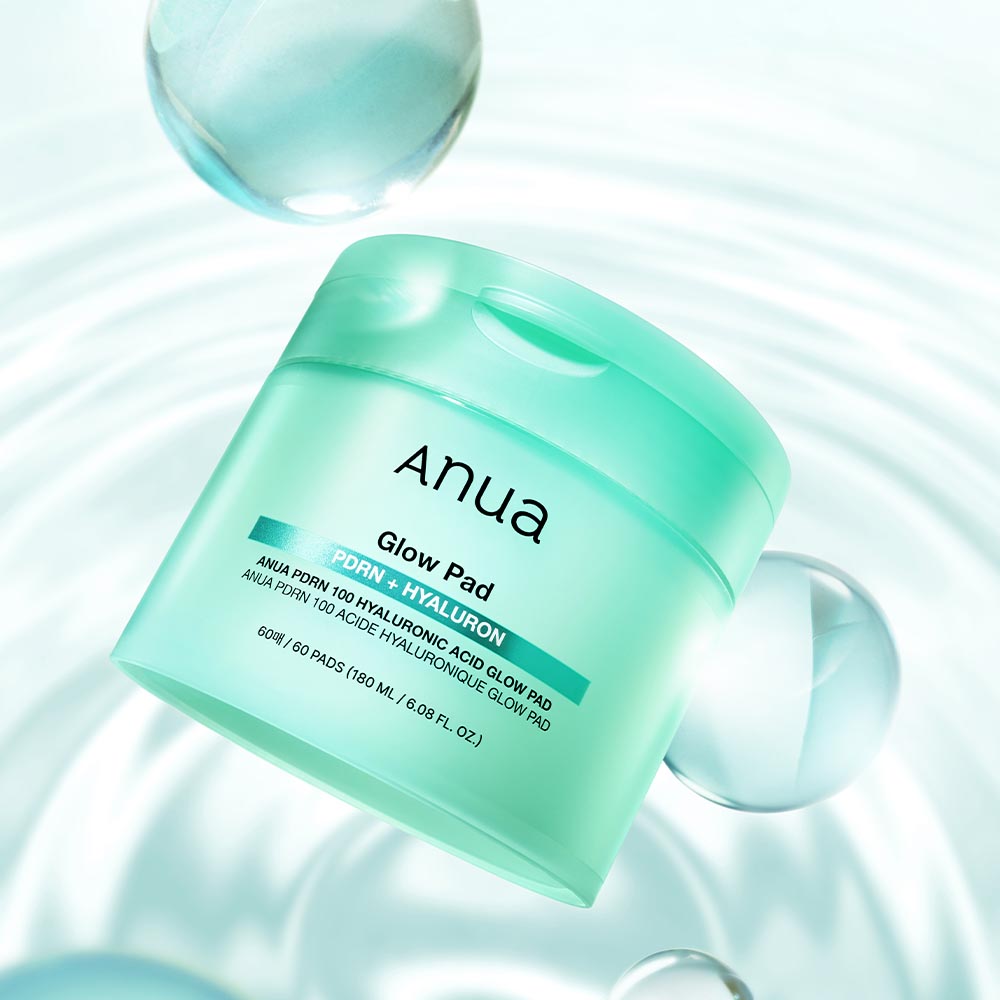 ANUA PDRN 100 HYALURONIC ACID GLOW PAD (ALMOHADILLAS T&Oacute;NICAS CON PDRN Y &Aacute;CIDO HIALUR&Oacute;NICO)