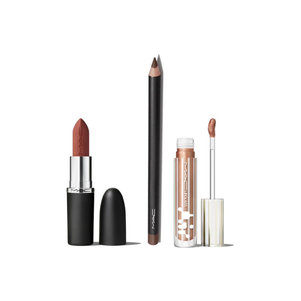 TOASTY NUDE LIP COMBO BY MACABESO (SET DE LABIOS)