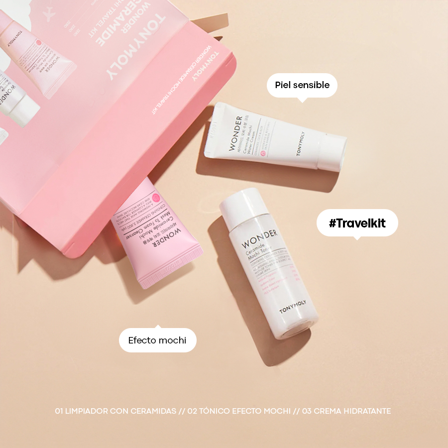 WONDER CERAMIDE MOCHI TRAVEL KIT (SET DE VIAJE)