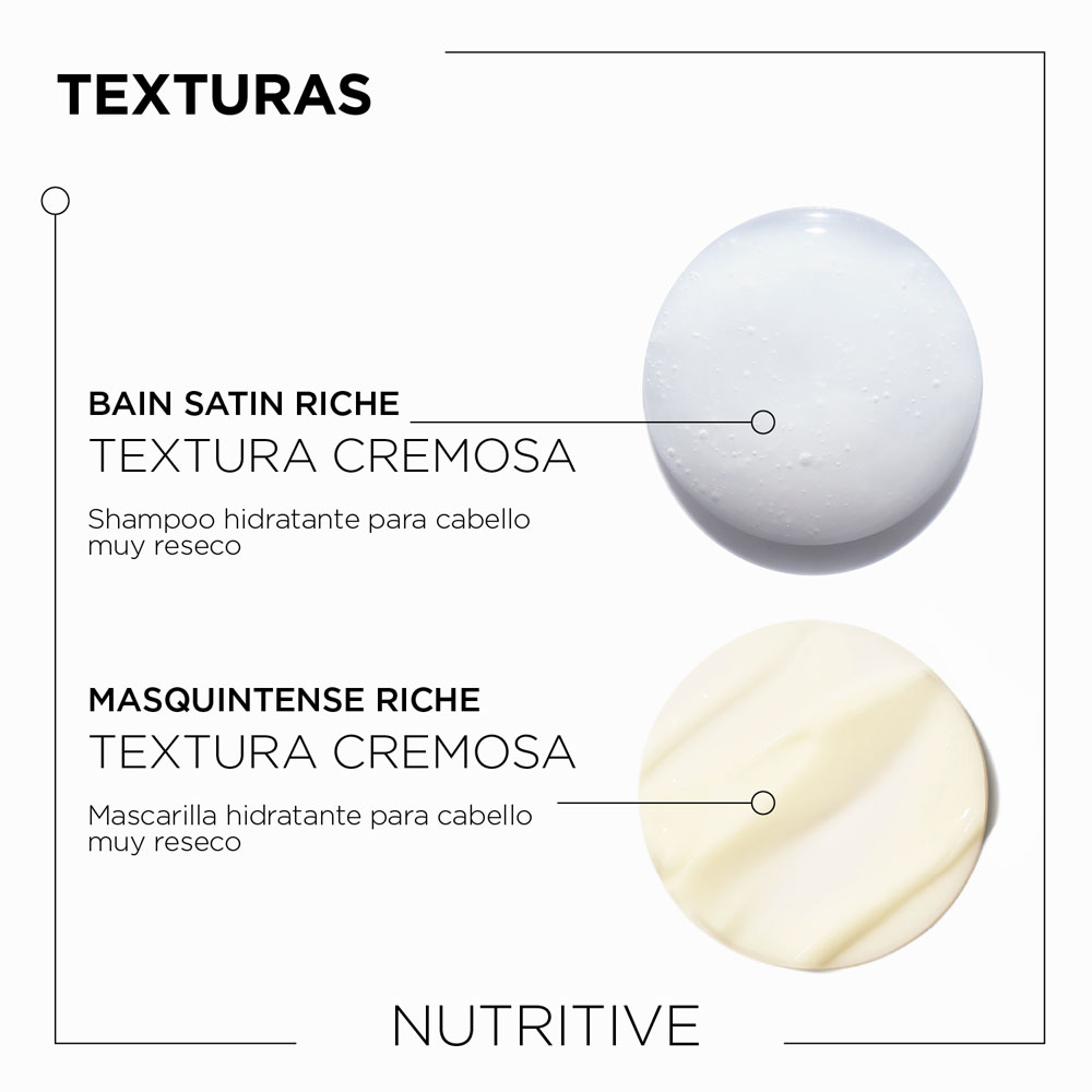 NUTRITIVE BUNDLE BAIN SATIN + MASK (SET NUTRITIVE KÉRASTASE PARA CABELLO SECO)
