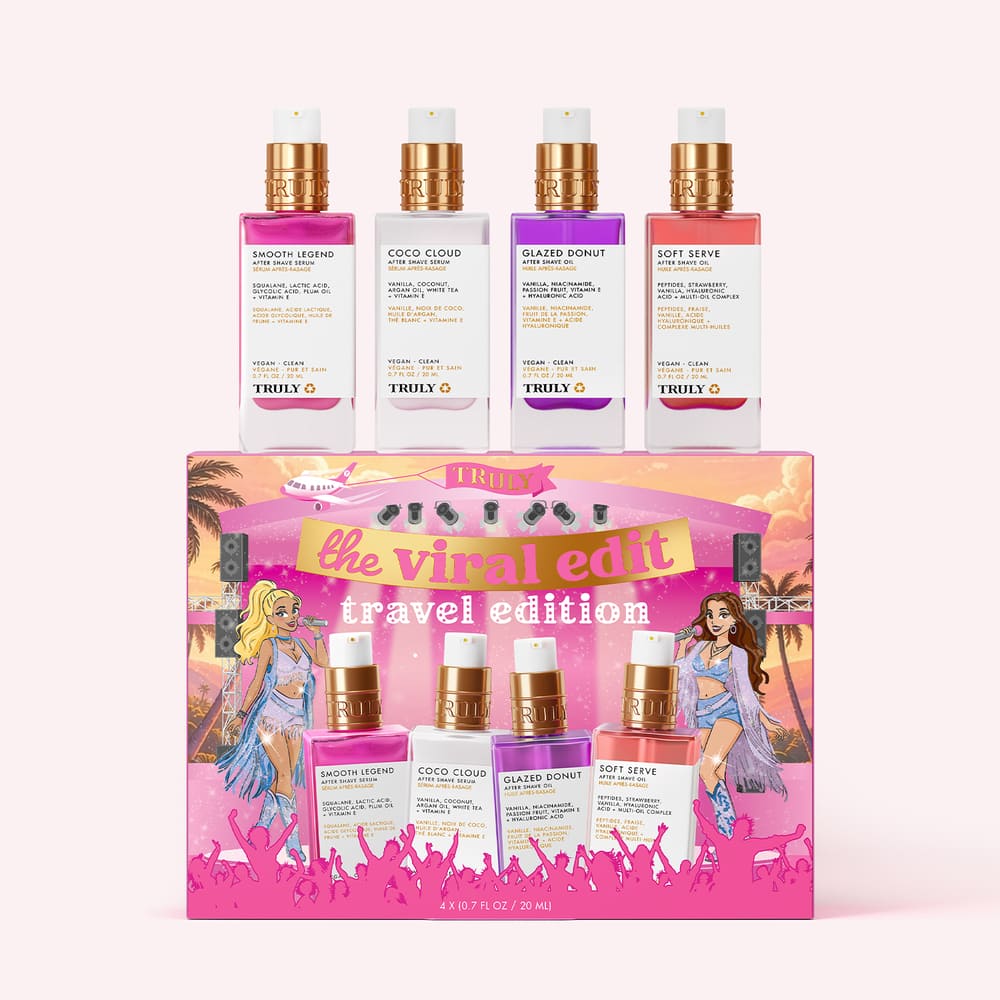 ULTIMATE VIRAL TRAVEL KIT BY TRULY BEAUTY (SET DE CUIDADO CORPORAL)