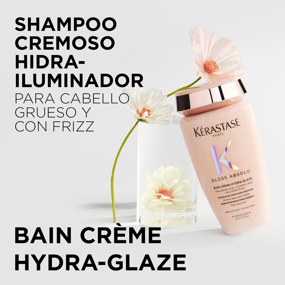 SHAMPOO GLOSS ABSOLU BAIN CREME HYDRA-GLAZE REFILLEABLE (SHAMPOO PARA CABELLO GRUESO REFILLEABLE)