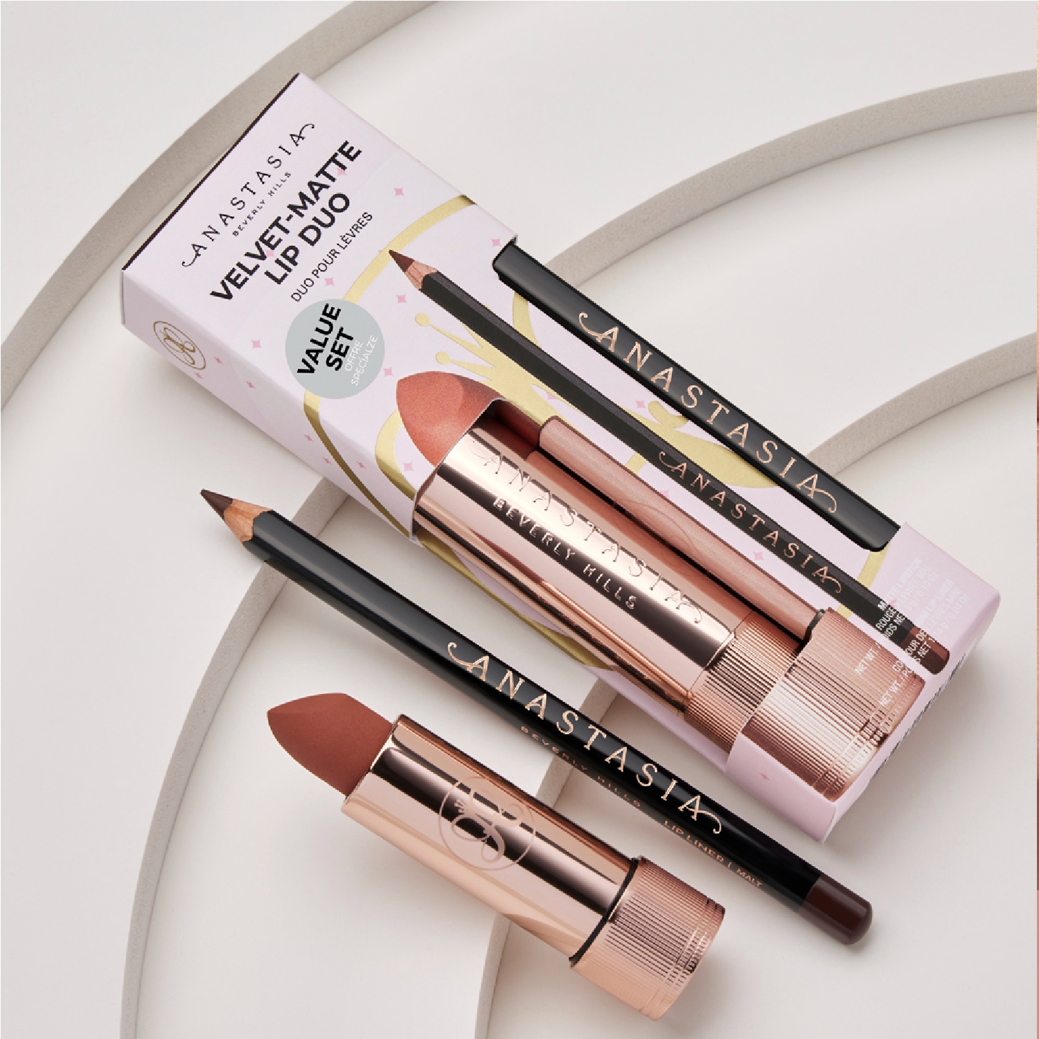 VELVET-MATTE LIP DUO (KIT PARA LABIOS)