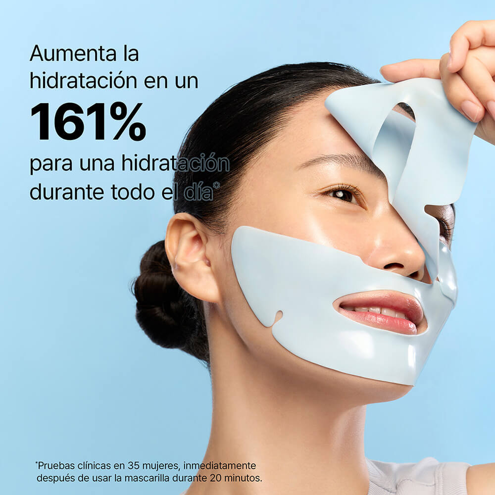 CRYO RUBBER&trade; MOISTURIZING FACE MASK WITH HYALURONIC ACID (MASCARILLA FACIAL HIDRATANTE)