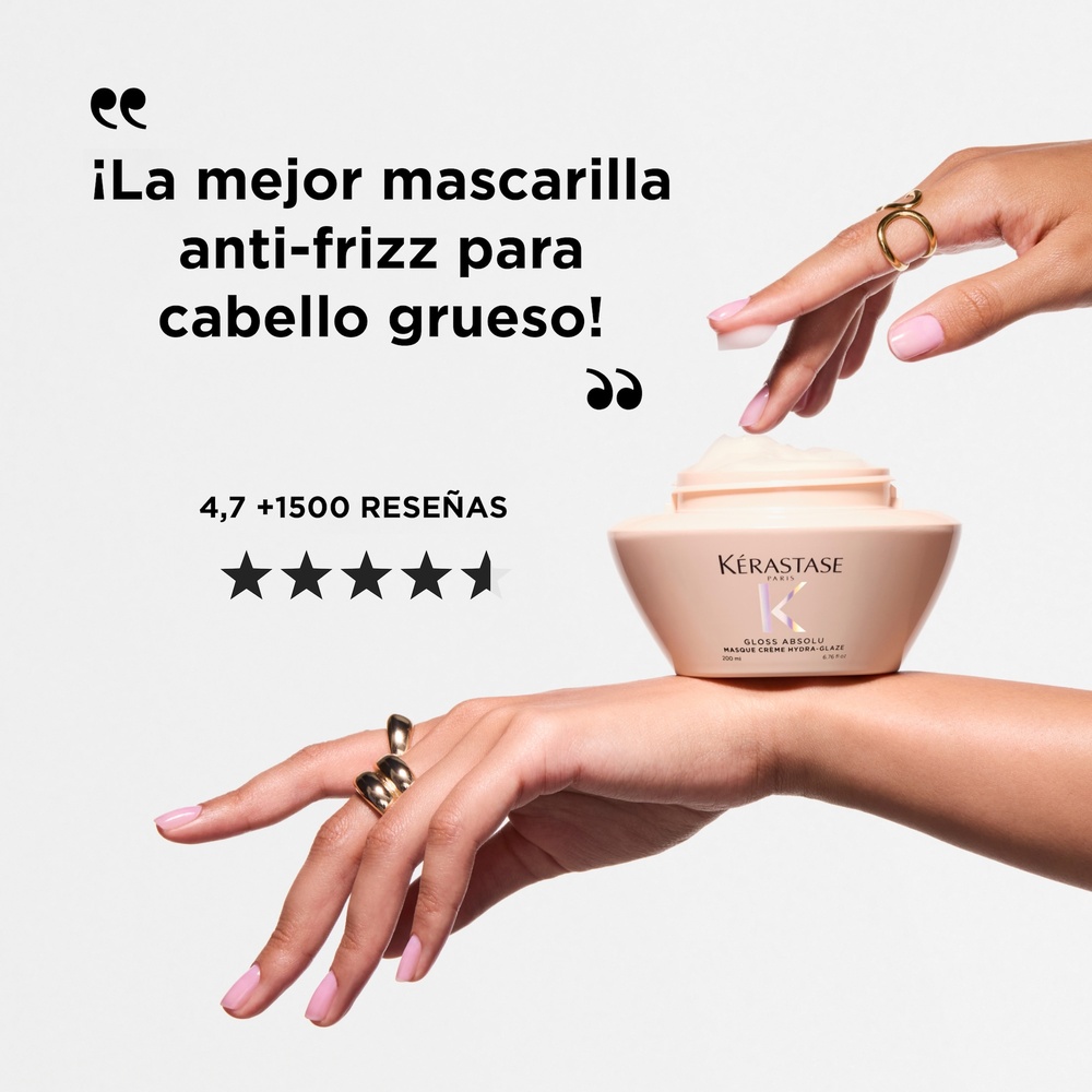 GLOSS ABSOLU MASQUE CREME HYDRA-GLAZE (MASCARILLA PARA CABELLO GRUESO TAMA&Ntilde;O VIAJE)