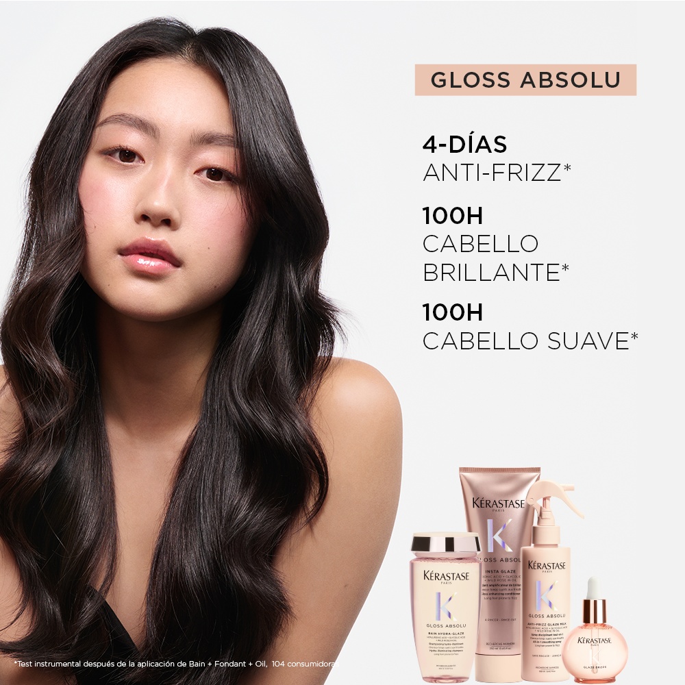 SET GLOSS ABSOLU PARA CABELLO CON FRIZZ K&Eacute;RASTASE (SET TAMA&Ntilde;O VIAJE)